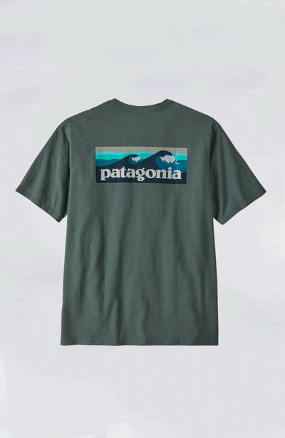 Patagonia Tee - M's Boardshort Logo Pocket Responsibili-Tee