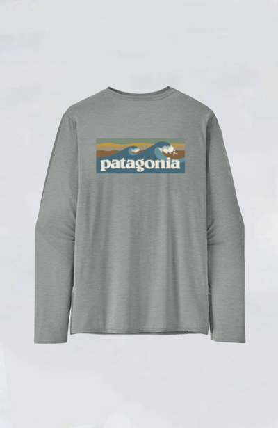 Patagonia - M's L/S Cap Cool Daily Graphic Shirt - Waters