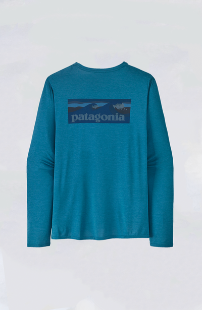 Patagonia - M's L/S Cap Cool Daily Graphic Shirt - Waters