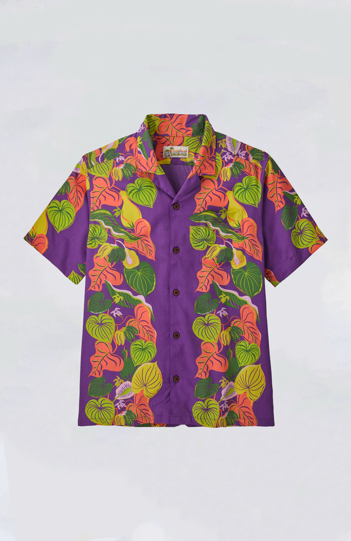 Patagonia M s La au Pataloha Shirt Island Snow Hawaii