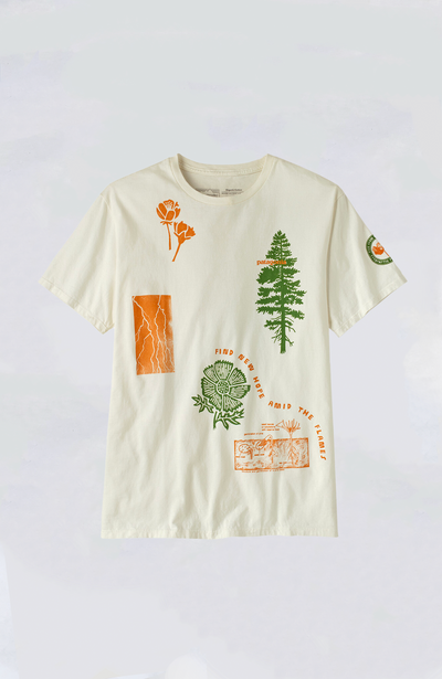 Patagonia Shirt - Pyrophytes Organic T-Shirt