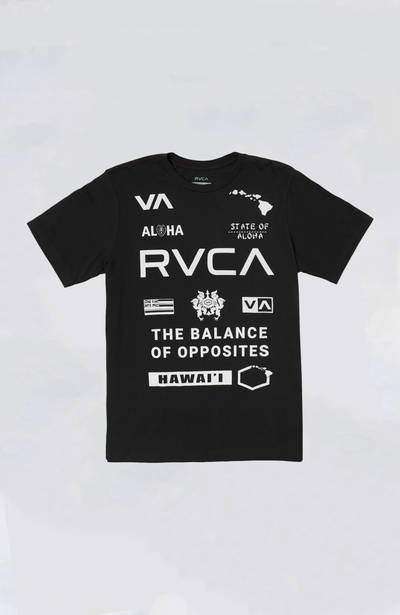RVCA Tee - Hawaii All Brand SS