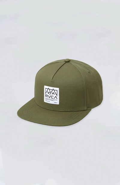 RVCA - Peaks Snapback Hat