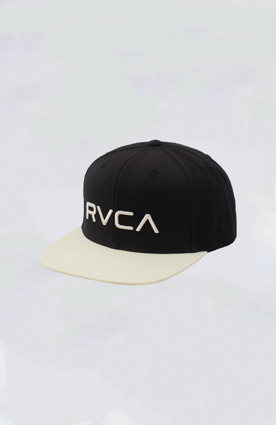 RVCA Snapback Hat - RVCA Twill Snapback II