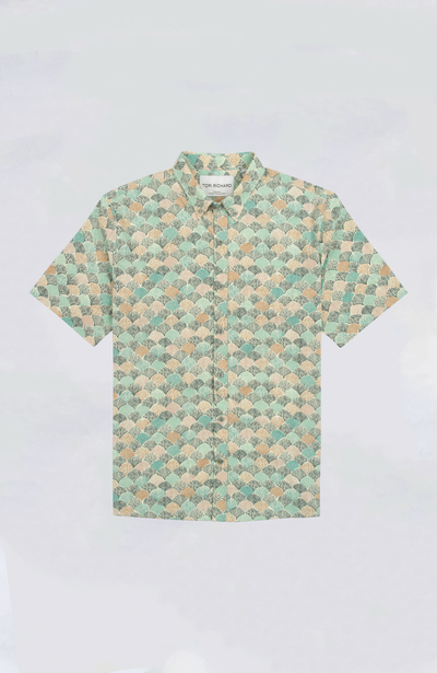 Tori Richard - Fan Coral Aloha Shirt