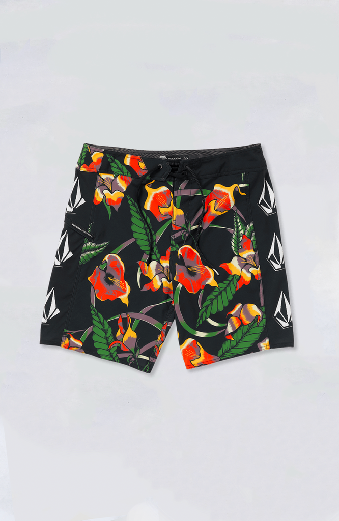 Volcom Boardshort - Iconic Floral Mod 19 – Island Snow Hawaii