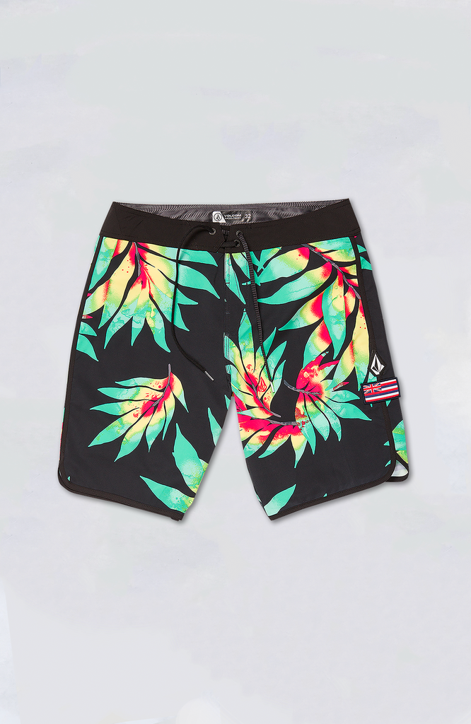 Volcom store rasta boardshorts