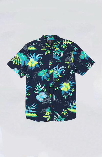 Volcom Collared Shirt - Sunriser Floral SS