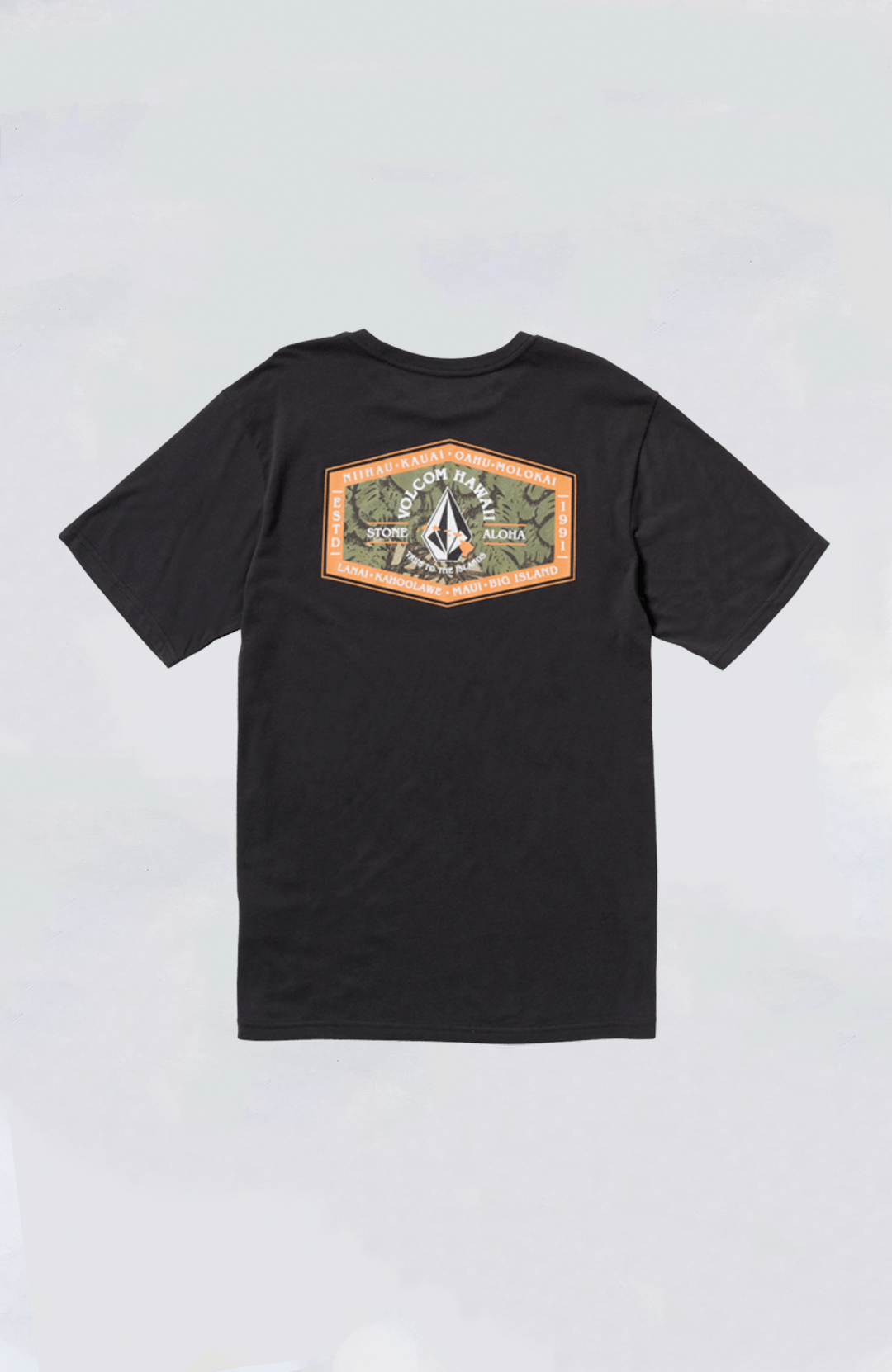 VolcomTruetotheIslandsTeeBlack