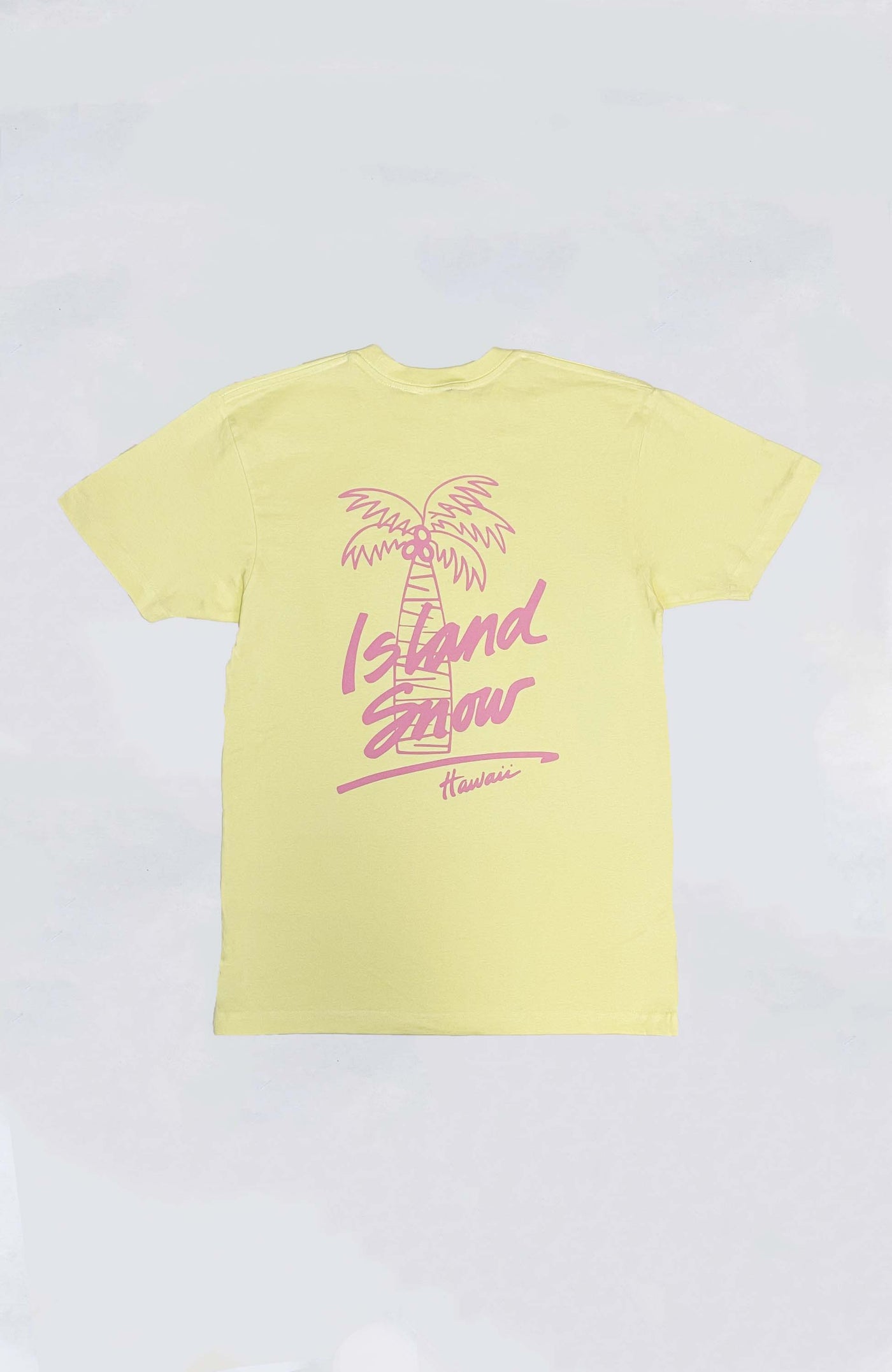 Island Snow Hawaii Premium Heavyweight Tee - IS 90's Palm Tree