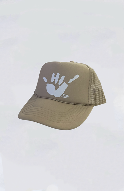 Hawaii Domestic Market Trucker Hat - HDM Solid Shaka