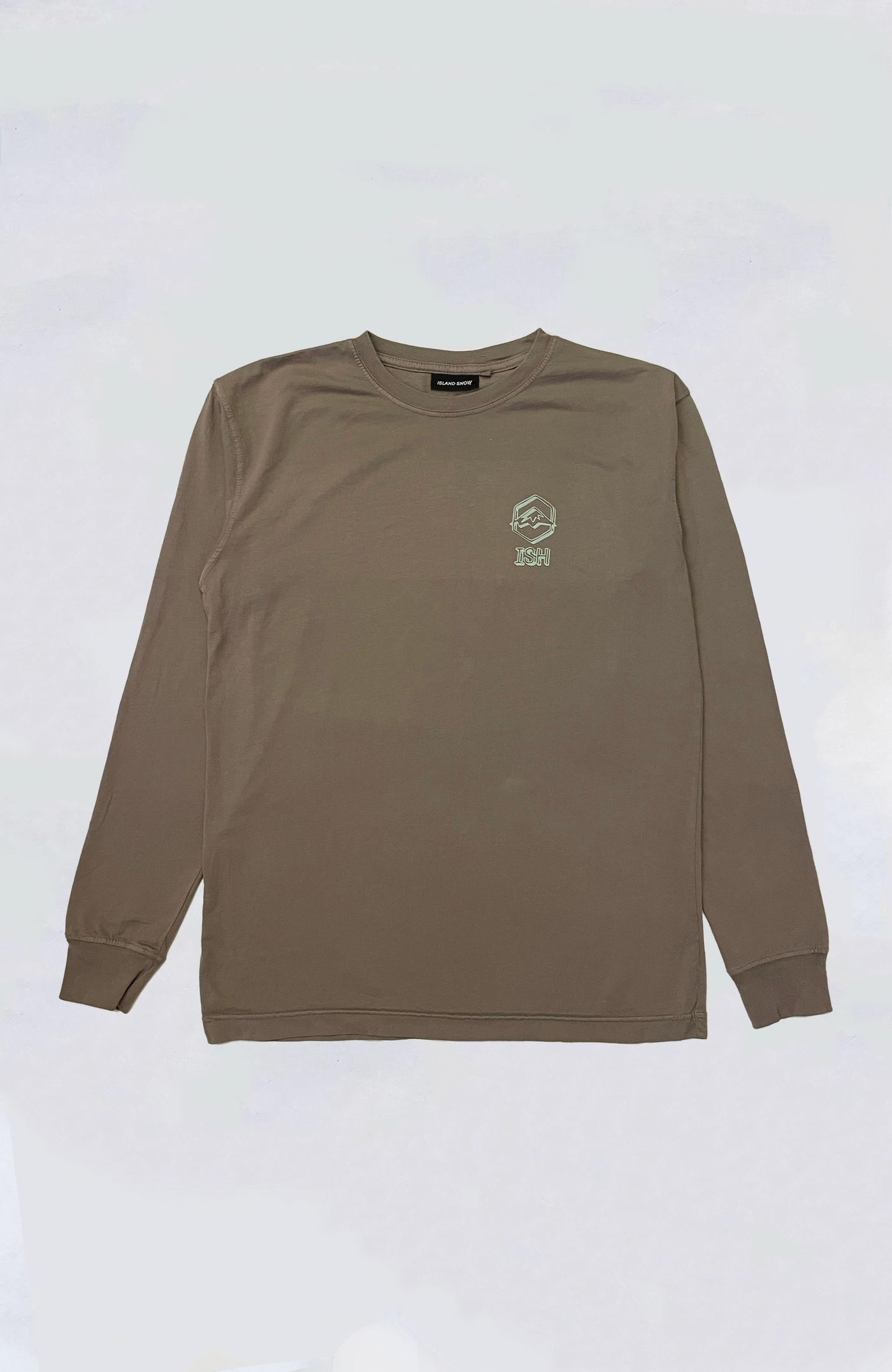 Island Snow Hawaii - IS Hex Sketch Garment Dyed L/S Tee