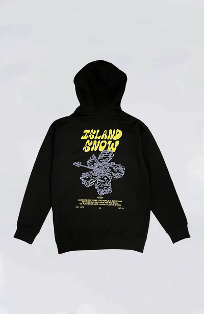 Island Snow Hawaii Heavyweight Pullover Hoodie - IS Psychedelic