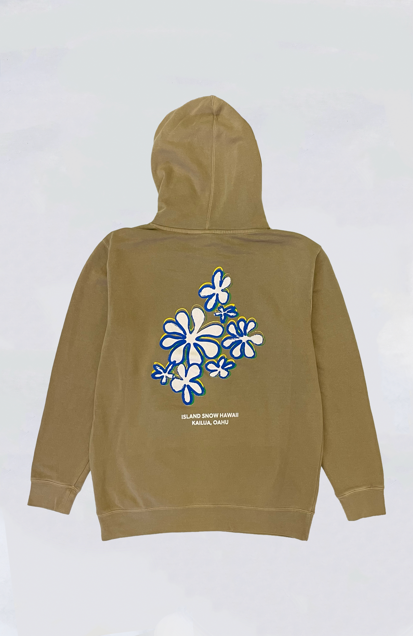 Island Snow Hawaii Garment Dyed Pullover Hoodie - IS Pua Party