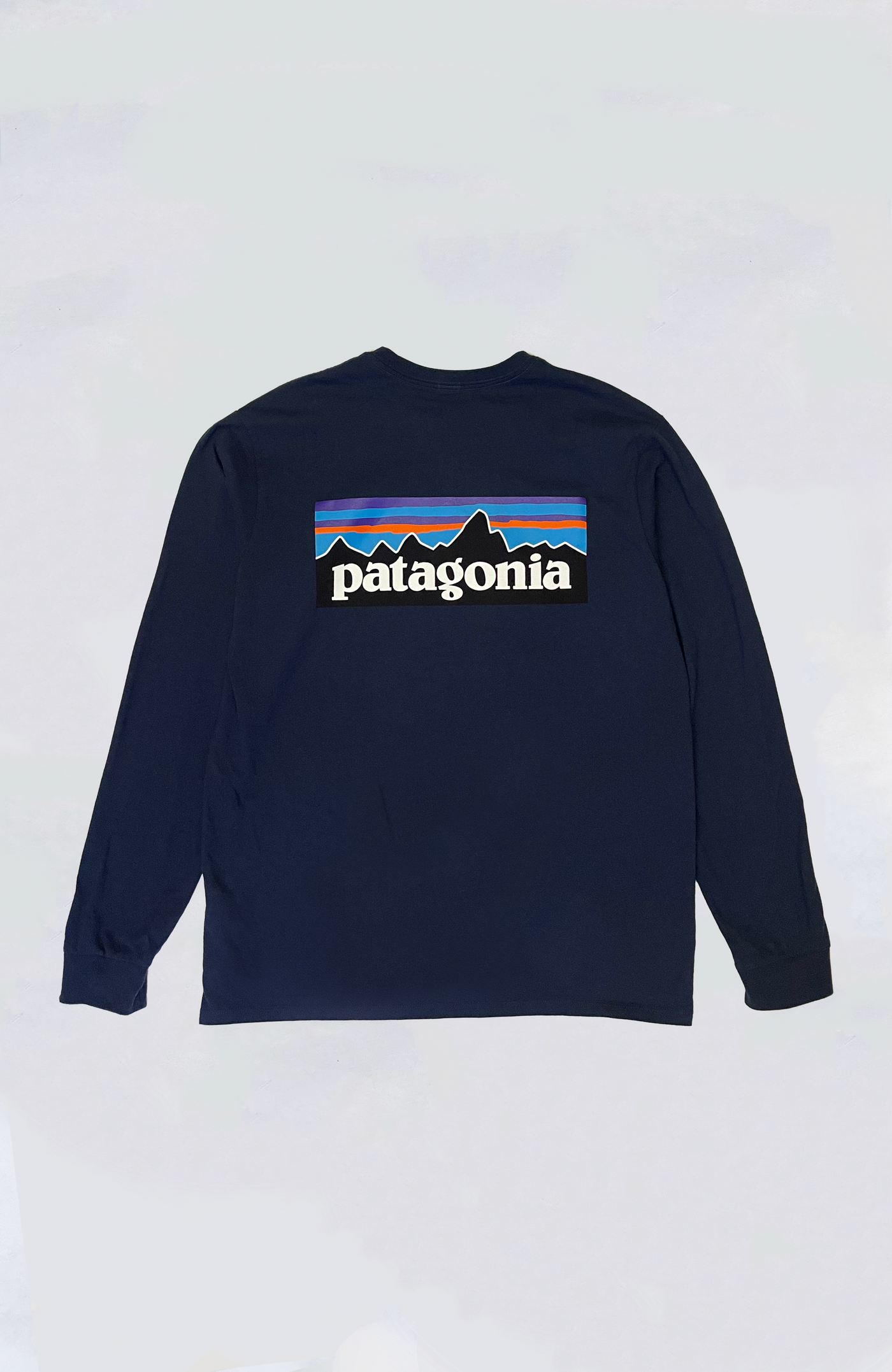 Patagonia Long Sleeve Tee - M's L/S P-6 Logo Responsibili-Tee