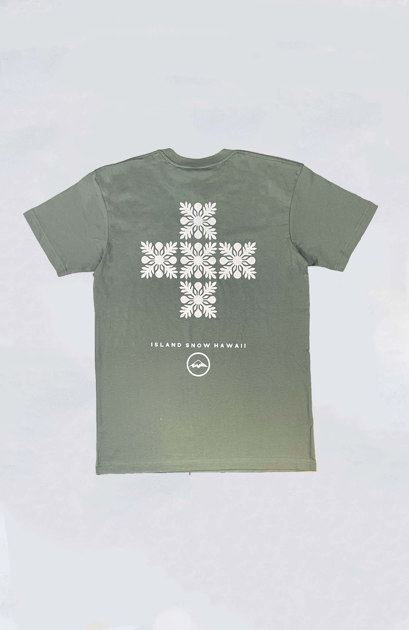 Island Snow Hawaii Premium Heavyweight Tee - IS Quilt