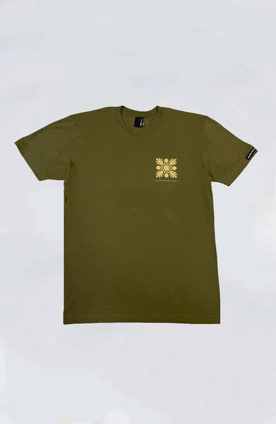 Island Snow Hawaii Premium Heavyweight Tee - IS Quilt