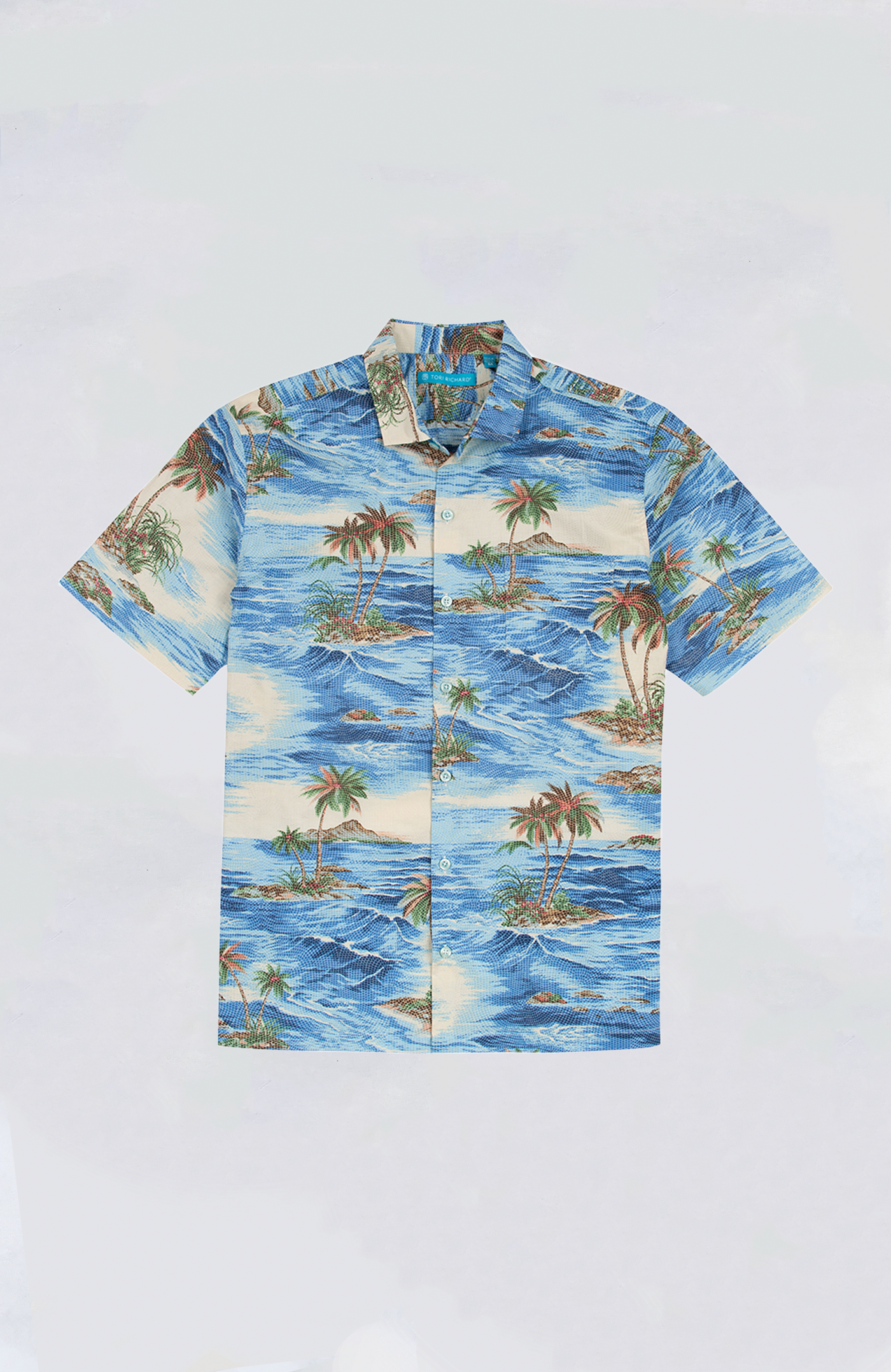 Tori Richard Standard Fit Aloha Shirt - Tiled Isle
