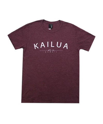 island-snow-hawaii-mens-shirts-triblend-maroon-x-small-island-snow-hawaii-premium-blend-tee-is-kailua-front