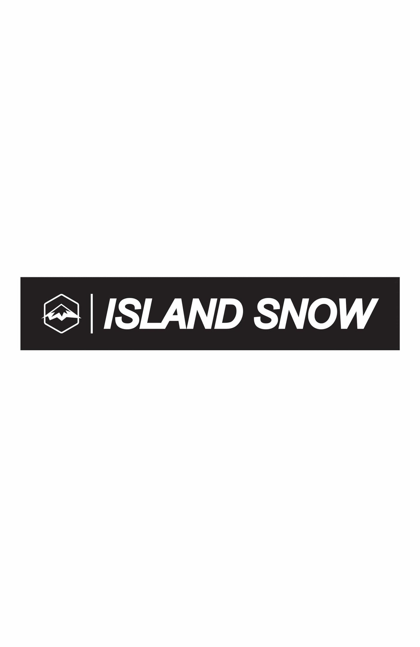 Island Snow Hawaii Stickers Black / One Size Island Snow Hawaii Sticker - IS Sport Hex