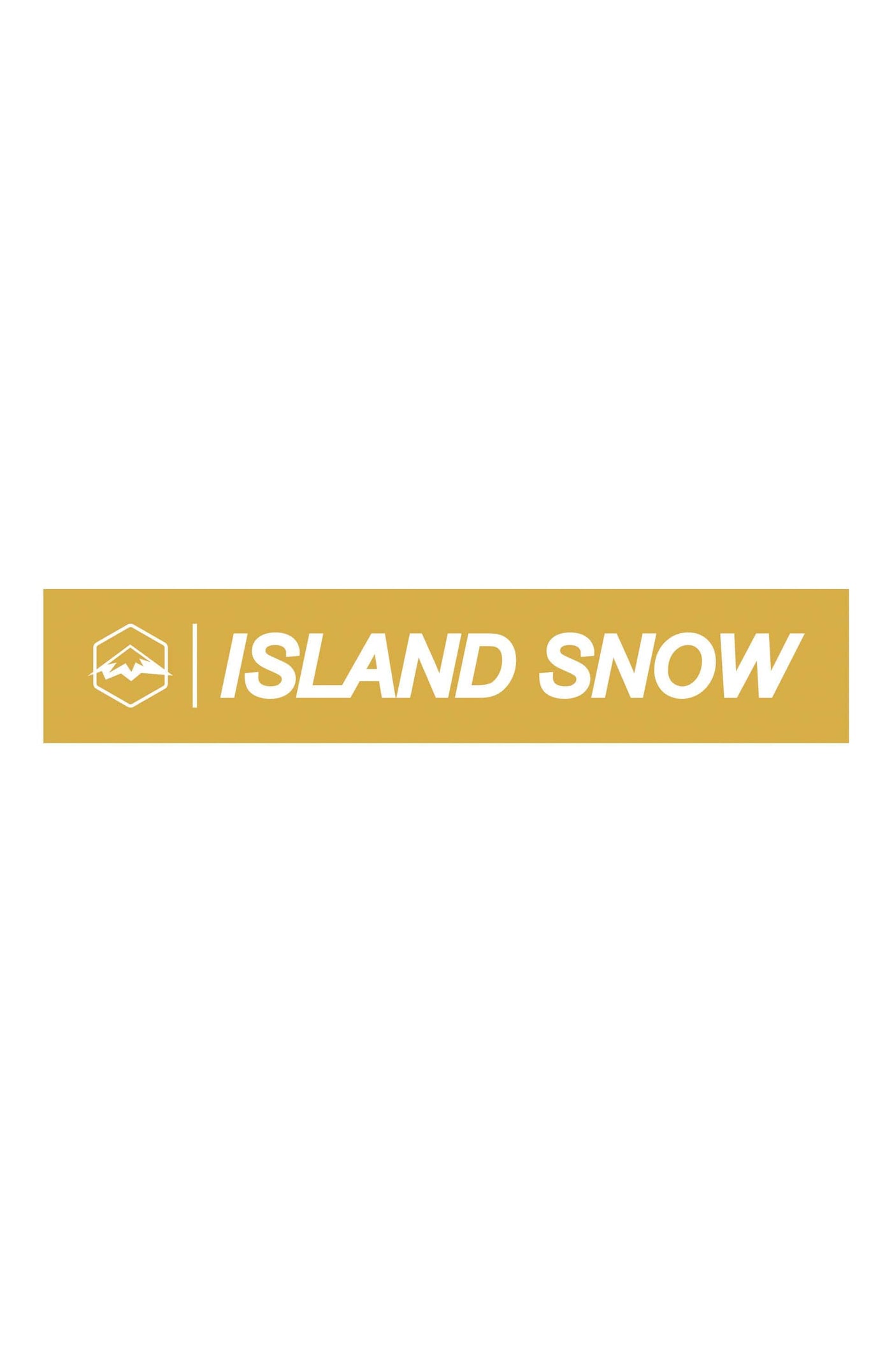 Island Snow Hawaii Stickers Gold / One Size Island Snow Hawaii Sticker - IS Sport Hex
