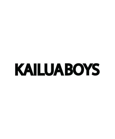 Kailua Boys Stickers Black / 7 Inch Kailua Boys Sticker - KB Basic 7"