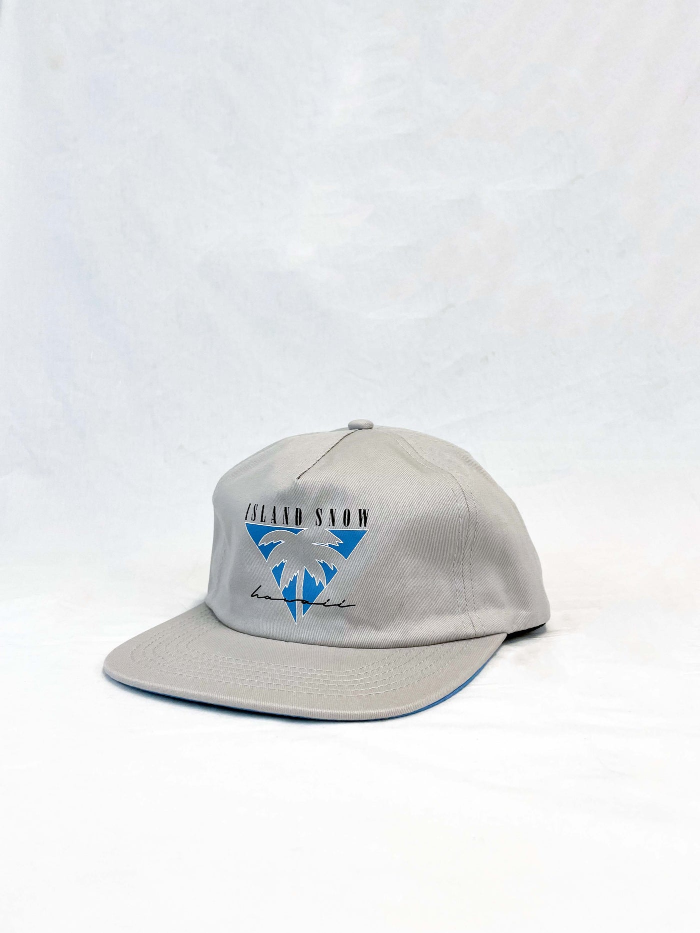 Island Snow Hawaii Unstructured Snapback Hat - IS Retro Palm